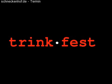 Trinkfest Werbeplakat