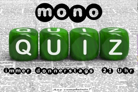 monoQuiz Werbeplakat