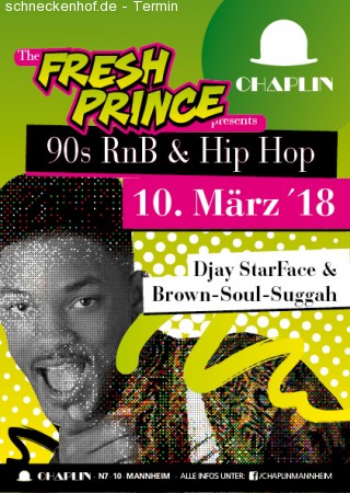 Fresh Prince Party Werbeplakat