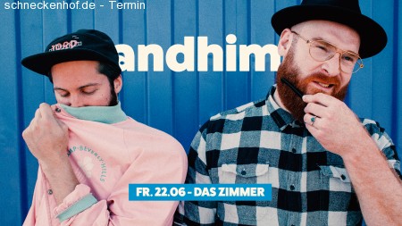 andhim im Zimmer Werbeplakat