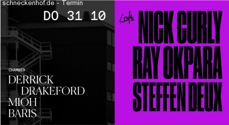 Nick Curly, Ray Okpara, Steffen Deux uvm Werbeplakat