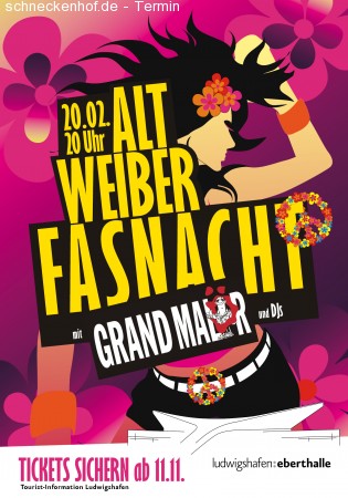 Altweiberfasnacht Werbeplakat