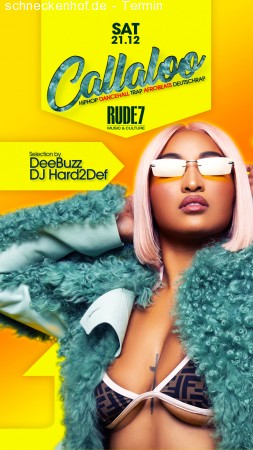 Callaloo -Trap, HipHop, Afrobeats Werbeplakat