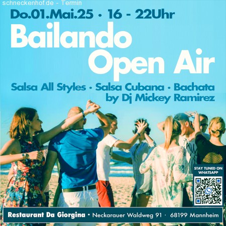 Bailando Open Air Werbeplakat