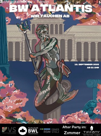 BWatLantis – Wir tauchen ab! Werbeplakat