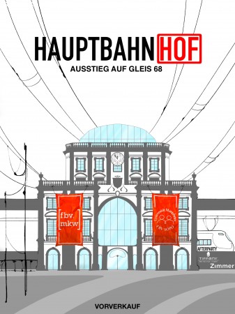 Fotobox - Hauptbahn-HOF! Werbeplakat