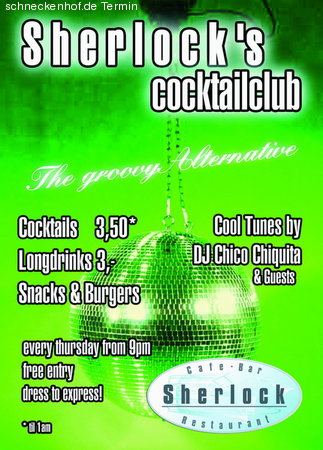Cocktailclub (SH-AFTERHOUR!!!) Werbeplakat