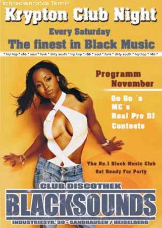 Krypton Night Werbeplakat