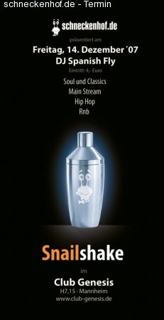 Snailshake Werbeplakat