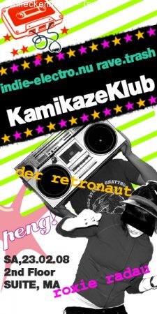 KamikazeKlub Werbeplakat