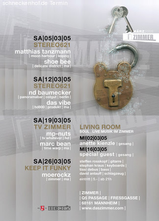 keep it funky mit moerockz Werbeplakat