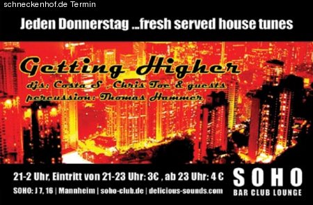 Getting Higher Werbeplakat
