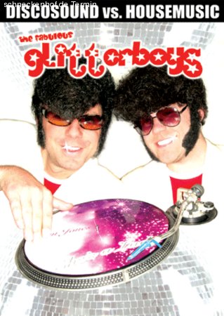 glitterboys meets the candy cl Werbeplakat