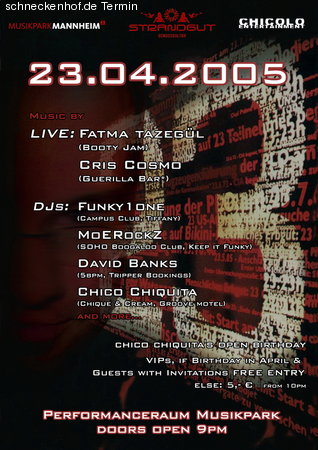 23 - dreiundzwanzig Werbeplakat