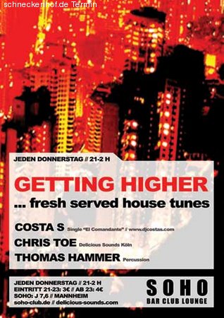 Getting Higher Werbeplakat