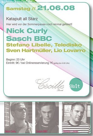 KATAPULT ALL STARS - SAISONAB Werbeplakat