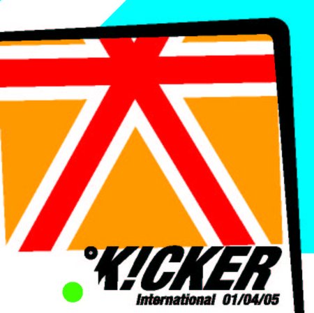 k!cker @ludwiq Werbeplakat