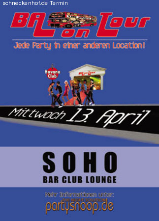 BA on Tour IV Werbeplakat