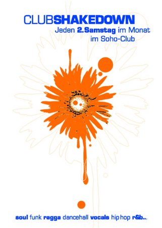 ClubShakedown Werbeplakat