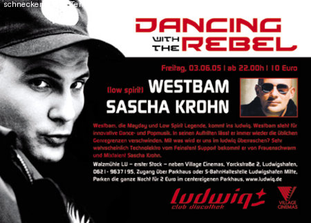 Westbam@ludwiq Werbeplakat