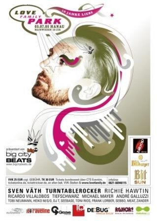 Open Air Werbeplakat