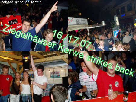 Ziegelh&auml;user Kerwe Werbeplakat