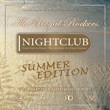 NIGHTCLUB - Summer Edition I Werbeplakat