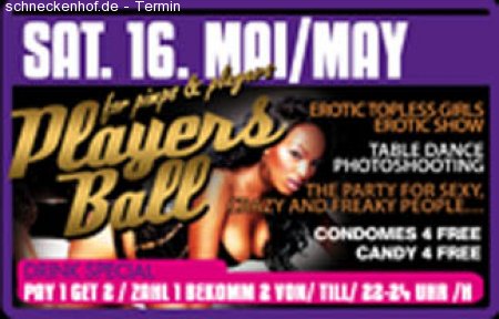 players ball Werbeplakat