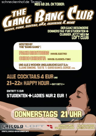 The Gang Bang Club Werbeplakat