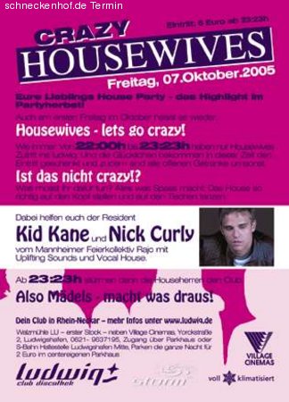 Crazy Housewifes Werbeplakat