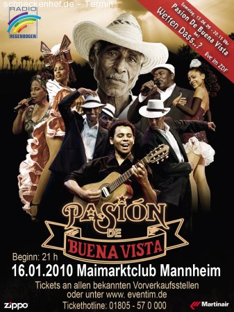 Pasión de Buena Vista Werbeplakat