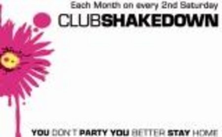 ClubShakeDown Werbeplakat