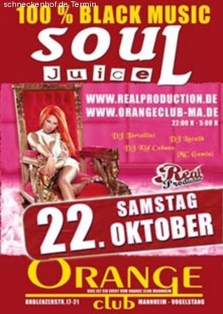 Soul Juice Werbeplakat