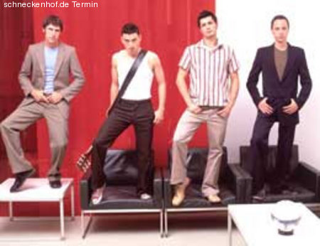 EO-Er&ouml;ffnung: The Flames Werbeplakat