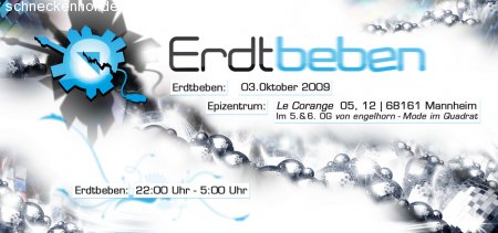Erdtbeben - Vol.1 . Werbeplakat