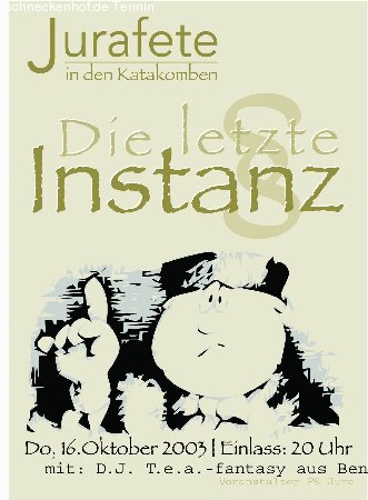 Juristenfete Werbeplakat