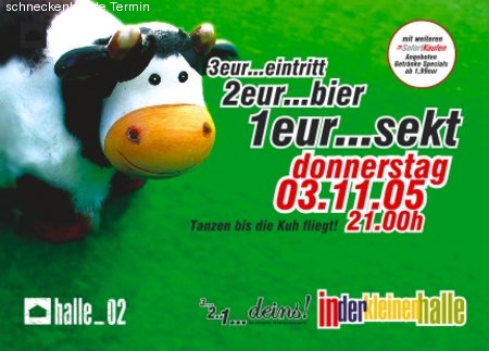 3..,2..,1..-Deins! Werbeplakat