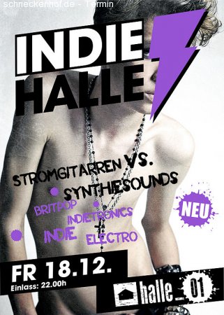 Indie Halle mit Shy Guy ATS Werbeplakat