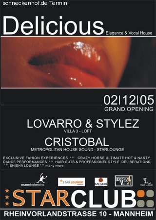 Delicious - Elegance House Werbeplakat