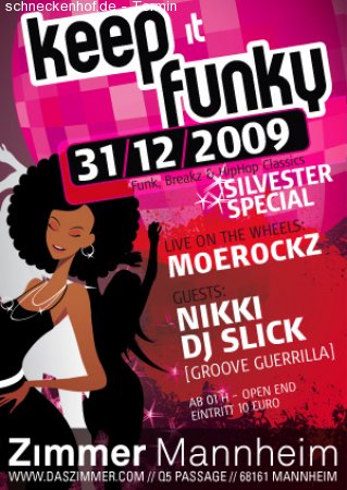 Keep it funky  Special Werbeplakat