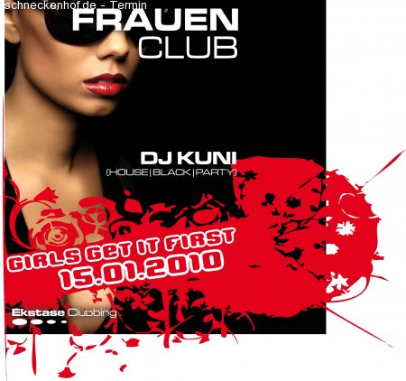 FRAUEN CLUB Werbeplakat