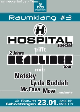 Raumklang # 3 Werbeplakat