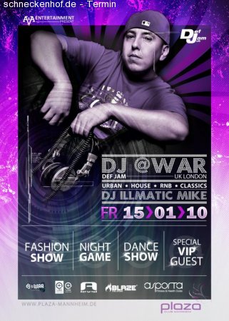 LRG Label Night Party Werbeplakat