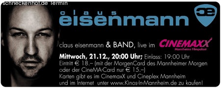 Claus Eisenmann & Band Werbeplakat