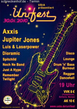 UStA Uni-Winterfest Werbeplakat