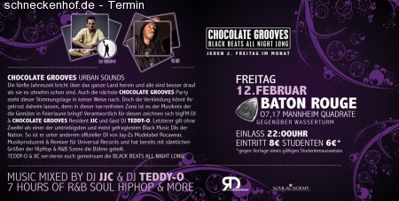 Chocolate Grooves Werbeplakat