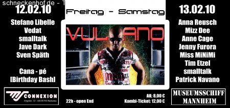 4 Jahre Vulcano Werbeplakat