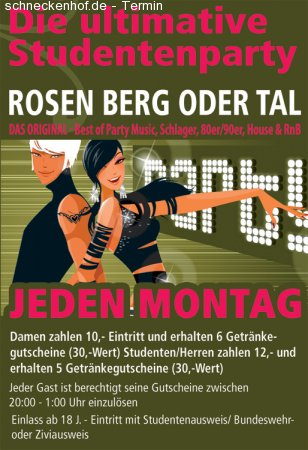 Die ultimative Studentenparty Werbeplakat