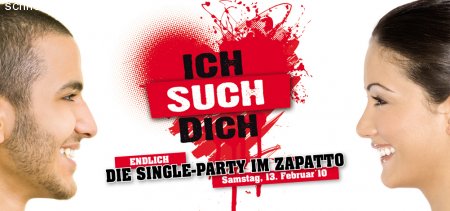 Ich such Dich! Die Single-Party Werbeplakat