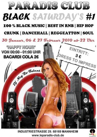 Black Saturday Werbeplakat